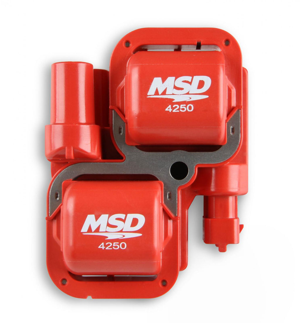 MSD Blaster Power Sports Coil, Red Maximum Energy, Direct Replacement Ignition Coil For Popular Polaris, Can-Am, Victory, Lynx, Ski-Doo And See-Doo Power Sports Machines MSD Ignition