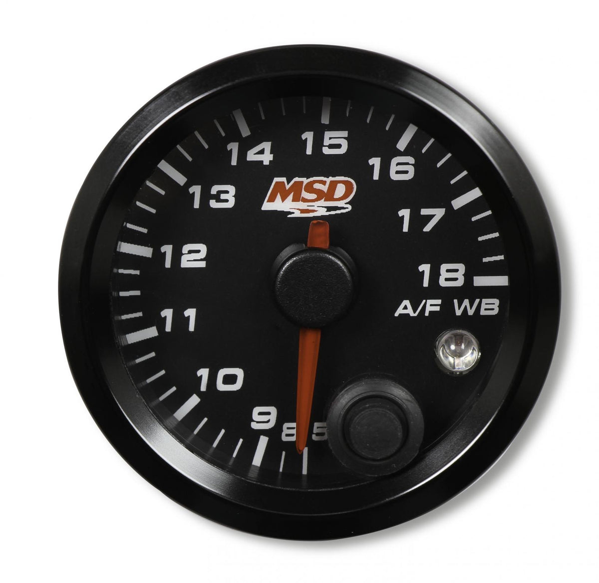 MSD Standalone Air/Fuel Wideband 02 Gauges Kit 2-1/16 Wideband Air/Fuel Gauge,Black Face MSD Ignition