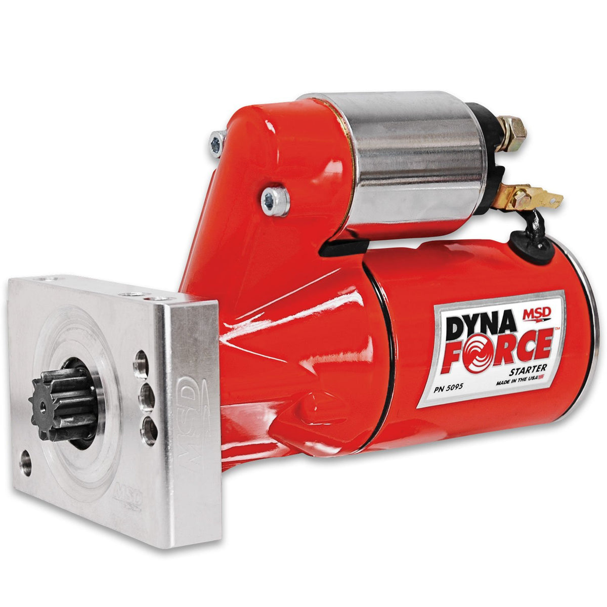 MSD Dynaforce Starter High Torque Chevrolet Small And Big Block Straight Mount Holes MSD Ignition