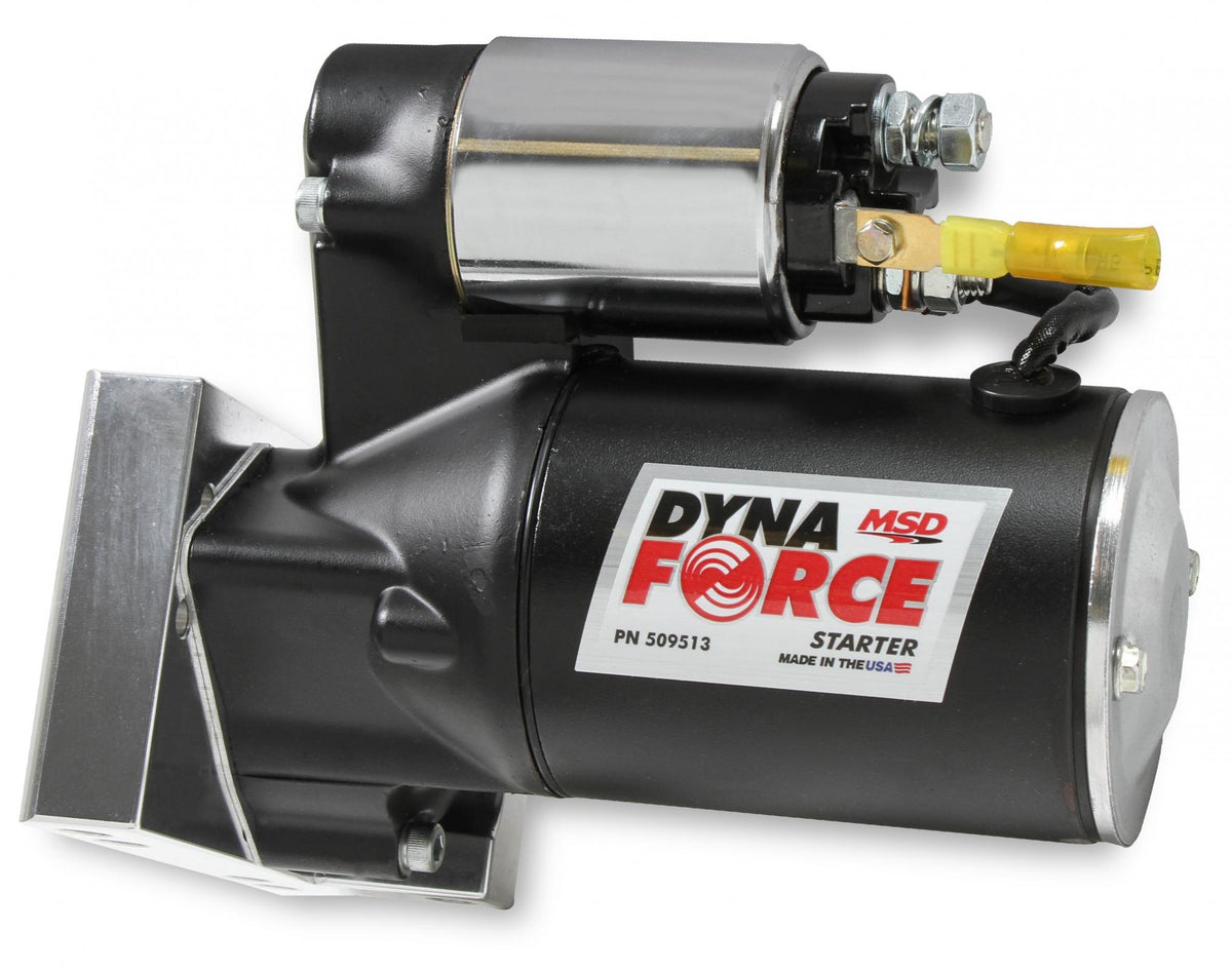 MSD Dynaforce Starter High Torque Chevrolet Small And Big Block Staggered Mount Holes MSD Ignition