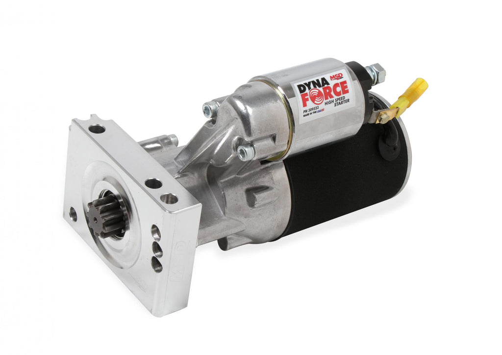 MSD Dynaforce Starter High Speed Chevrolet Small And Big Block Straight Mount Holes MSD Ignition