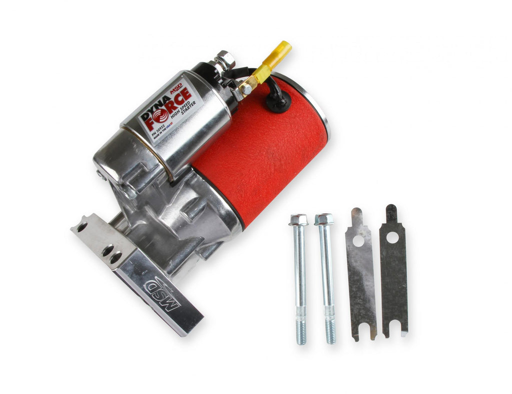 MSD Dynaforce Starter High Speed Chevrolet Small And Big Block Straight Mount Holes MSD Ignition