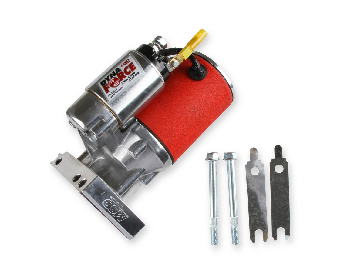 MSD Dynaforce Starter High Speed Chevrolet Small And Big Block Straight Mount Holes MSD Ignition
