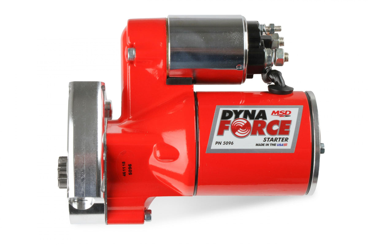 MSD Dynaforce Starter High Torque Chevrolet Small Block Gen Iii/Iv LS1-Ls7 4.4:1 Gear Reduction MSD Ignition