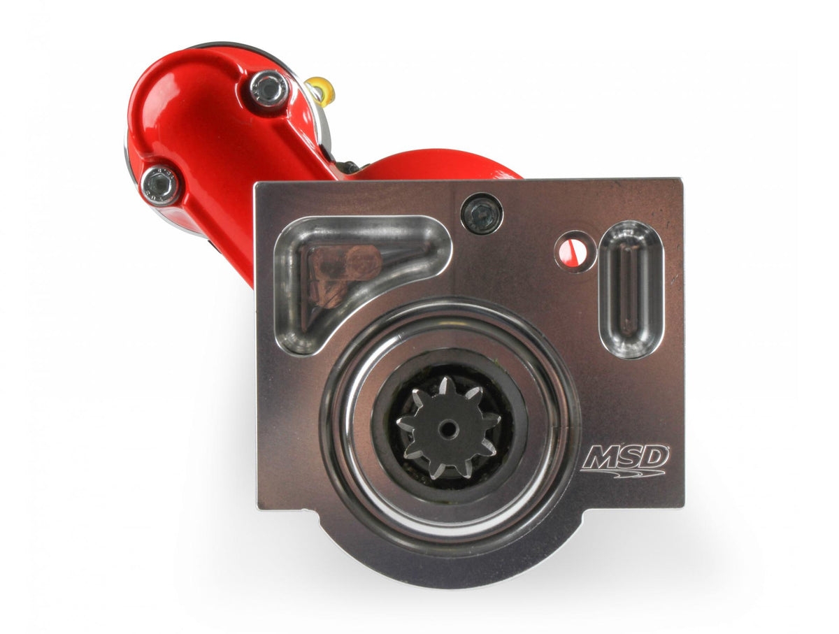 MSD Dynaforce Starter High Torque Red Oldsmobile/Pontiac 1965-1981 V8 (Except 301) 4.4:1 Gear Reduction MSD Ignition