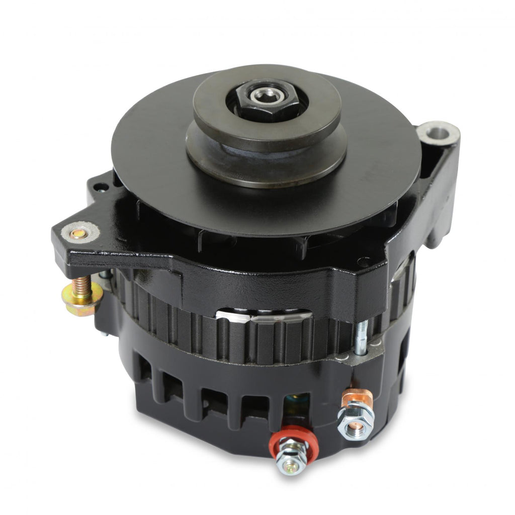 MSD Dynaforce Alternator 160 Amp Black This Alternator Features 160 Amps Subtle Appearance MSD Ignition