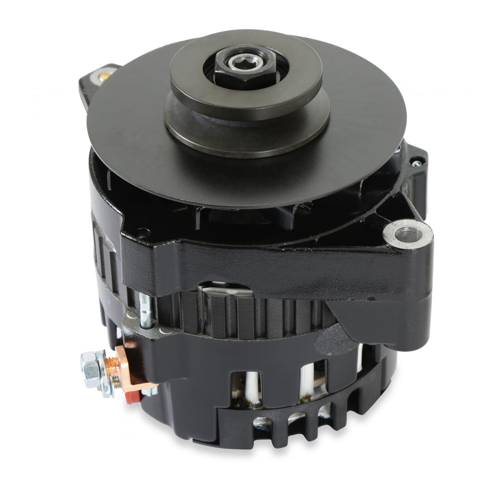 MSD Dynaforce Alternator 160 Amp Black This Alternator Features 160 Amps Subtle Appearance MSD Ignition