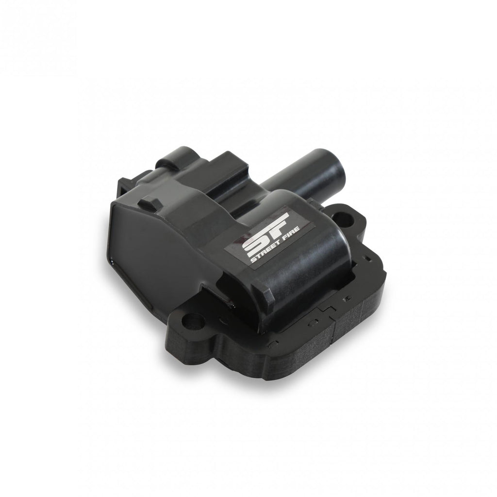 Street Fire Ignition Coils 1998-2006 GM LS1/Ls6 Engines, Black 8-Pack 8-Pack, Direct Bolt-In To Factory Connectors MSD Ignition