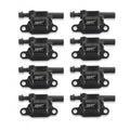 Black 8-Pack Street Fire Ignition Coils 2005-2013 GM LS2/Ls3/Ls4/Ls7/Ls9 Engines, 8-Pack, Direct Bolt-In To Factory Connectors MSD Ignition