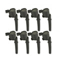 Street Fire Ignition Coils 1999-2014 Ford 4.6L/5.4L 4-Valve Engines, Black. 8-Pack 8-Pack, Direct Bolt-In To Factory Connectors MSD Ignition