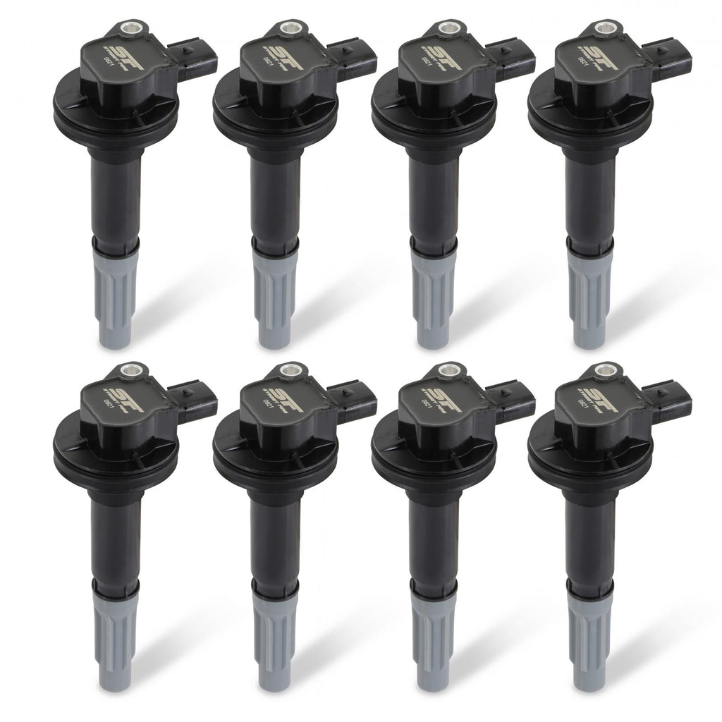 Street Fire Ignition Coils 2011-2016 Ford 5.0L 4-Valve Engines, Black 8-Pack 8-Pack, Direct Bolt-In To Factory Connectors MSD Ignition