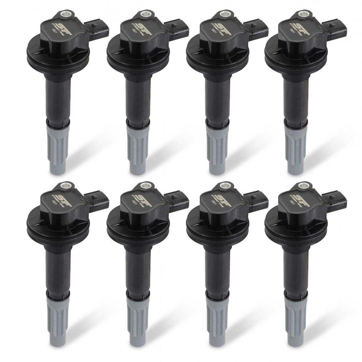 Street Fire Ignition Coils 2011-2016 Ford 5.0L 4-Valve Engines, Black 8-Pack 8-Pack, Direct Bolt-In To Factory Connectors MSD Ignition