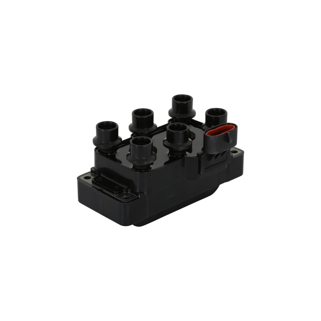 Street Fire Ignition Coil Pack, 1994-2000 Ford 6-Tower Dis Style, Black Single Stock Replacement Ford 6-Tower Coil MSD Ignition