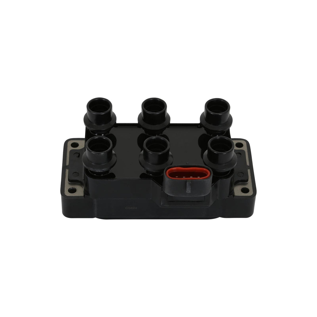 Street Fire Ignition Coil Pack, 1994-2000 Ford 6-Tower Dis Style, Black Single Stock Replacement Ford 6-Tower Coil MSD Ignition