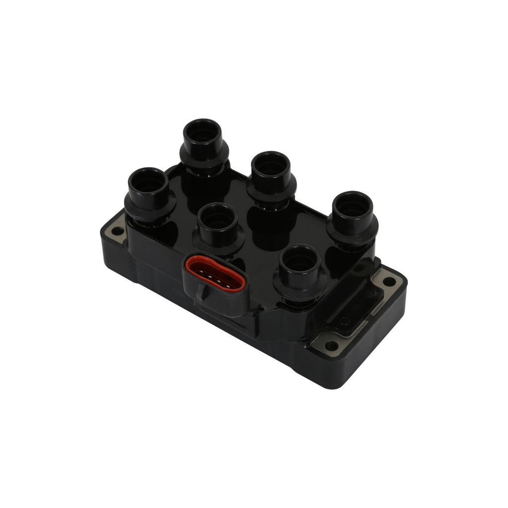 Street Fire Ignition Coil Pack, 1994-2000 Ford 6-Tower Dis Style, Black Single Stock Replacement Ford 6-Tower Coil MSD Ignition