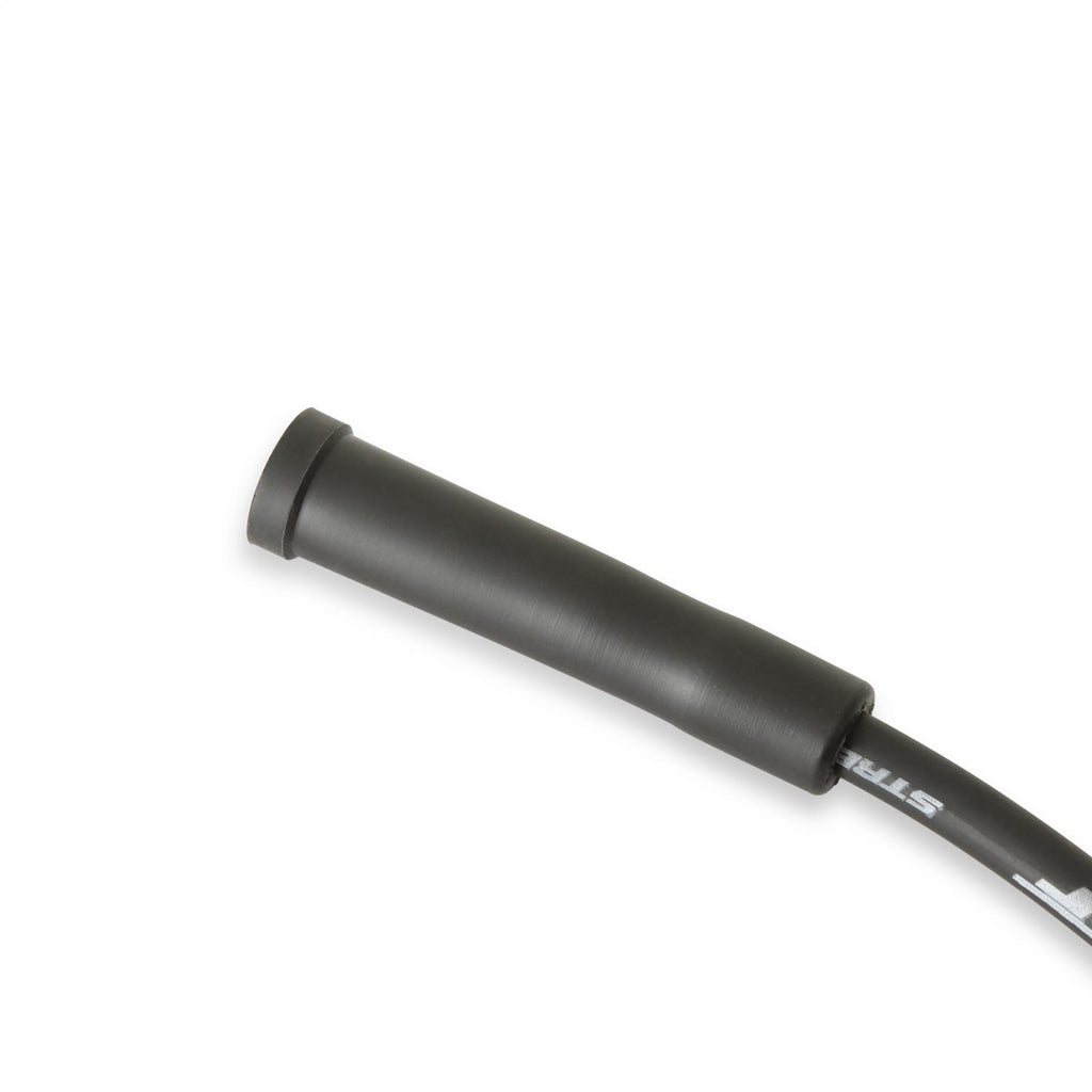 Street-Fire Wire Set Chrys. 318-360, Socket The Terminals Are Covered In Black Boots That Protect The Conductor From Engine Heat To Ensure Spark Delivery MSD Ignition