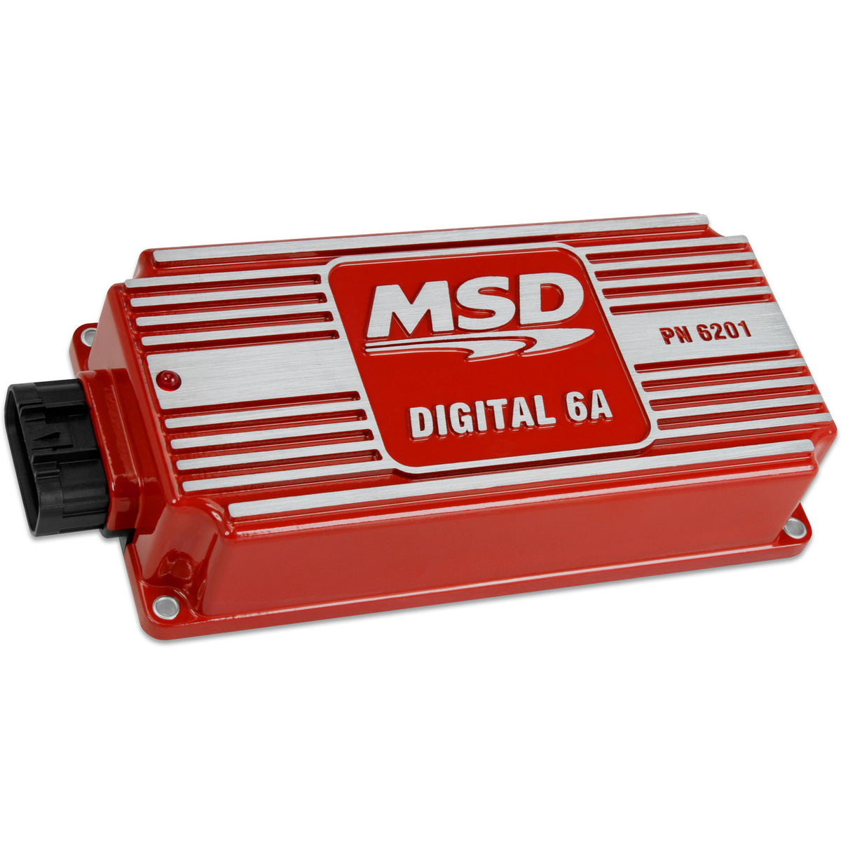 MSD Digital 6A Ignition Control Compatible With 4, 6, Or 8 Cylinder Engines Built-In Led For System Checks MSD Ignition