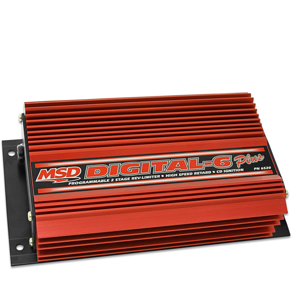 MSD Digital 6-Plus Ignition Control Universal Soft Touch 2 Step Rev Control 1 Stage Retard Control Start Retard MSD Ignition