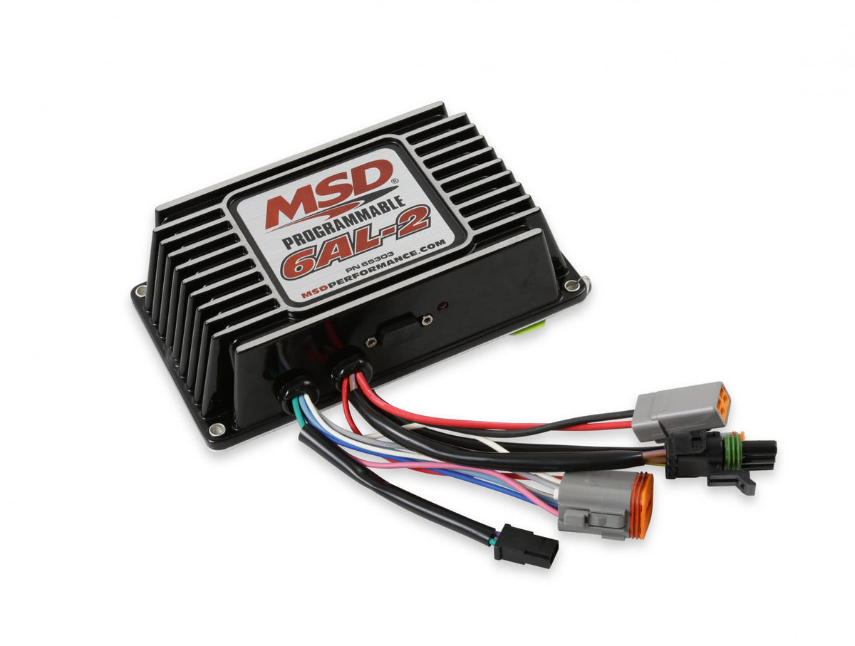 MSD Digital Programmable 6Al-2 Universal Tune Ignition Curve Or Boost Timing Map From Pc MSD Ignition