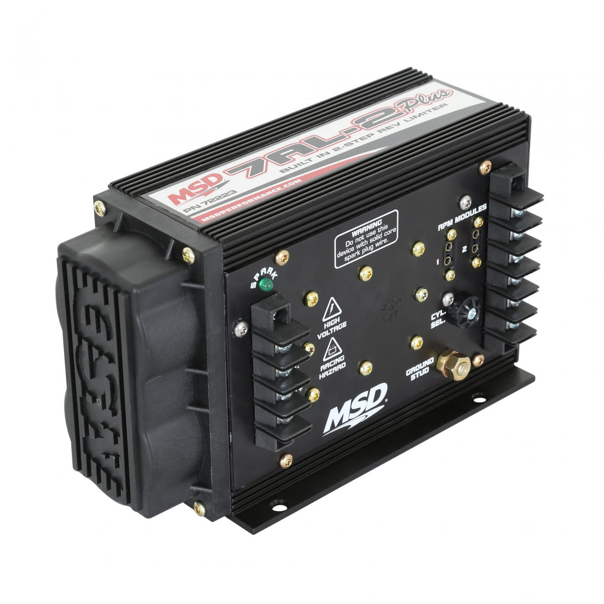 MSD Black 7Al-2 Ignition Control A Staple In The Drag Race Community, Features A Built-In 2 Step Rev Control And Its Famous High Output Spark Energy. Now In Black MSD Ignition