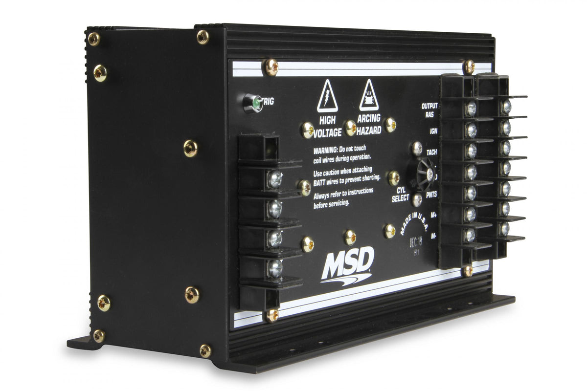 MSD 7Al-3 Ignition Control With Start Retard, 3-Rev Limits And A 4-Stage Retard, The 7Al-3 Has All The Features You Need Plus A Rpm Activated Switch MSD Ignition