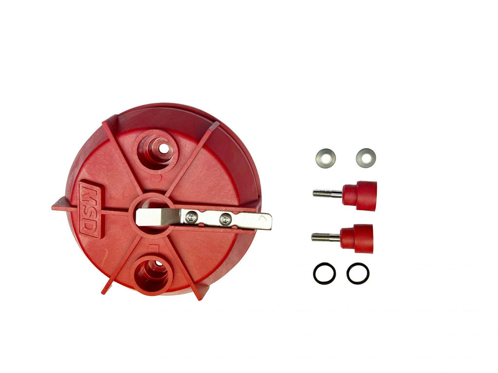 Pro-Cap Cap-A-Dapt Kit, Fits Band Clamp Pro Mags Increasing The Distance Between The Terminals Lessens The Chance Of Spark Scatter As Well As The Build-Up Of Ozone Inside The Cap. MSD Offers A Full Line Of Cap-A-Dapts For All Pro-Mags MSD Ignition