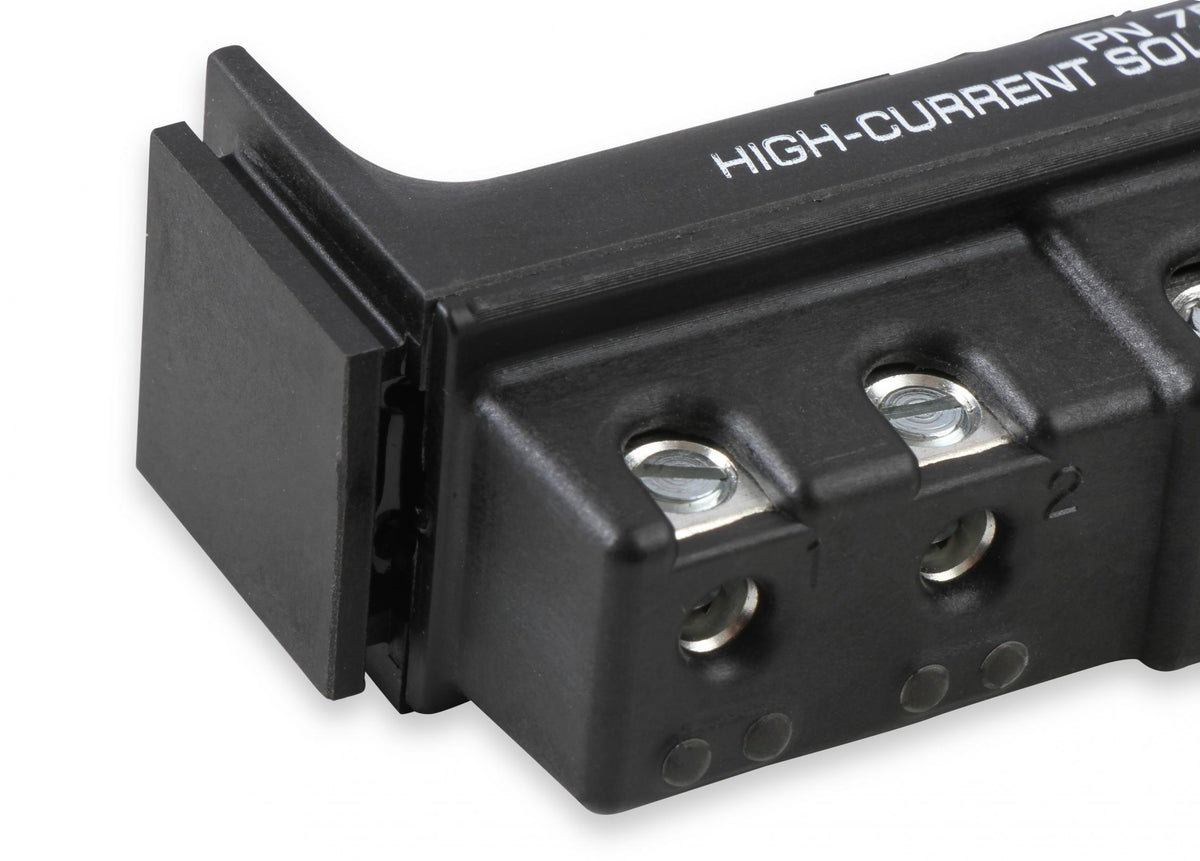 High-Current Solid-State Relay 35Ax4, Black High-Current Solid-State Relay 35 Amp Per Channel Up To 140 Amp Continuous MSD Ignition