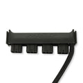 MSD Power Grid 4-Connector Hub Black Housing Required When Adding More Modules To Your Power Grid. Now In Black MSD Ignition