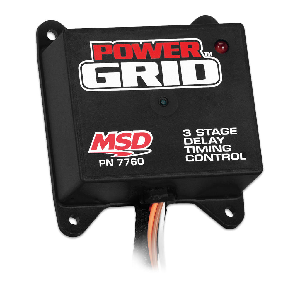 MSD Power Grid Programmable 3 Stage Delay Timer Outputs Can Trigger A Relay To Activate A Shifter, Nitrous, Etc MSD Ignition