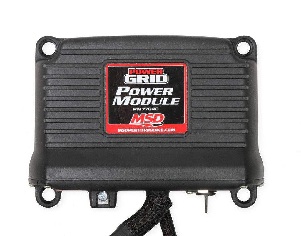 Power Grid Power Module When Connected To The Power Grid It Will Data Log All The Functions Including Time From Launch, Time Or Rpm Of Activation And Deactivation MSD Ignition