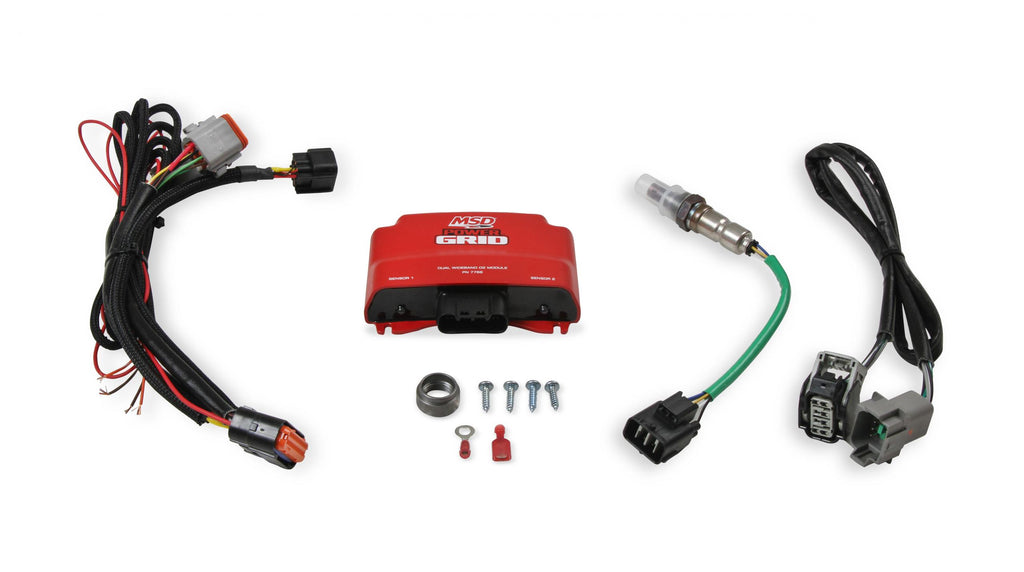 MSD Power Grid Dual Ntk Wide Band O2 Module Dual Channel Air-Fuel Ratio (Afr) System Designed To Interface With The Power Grid MSD Ignition