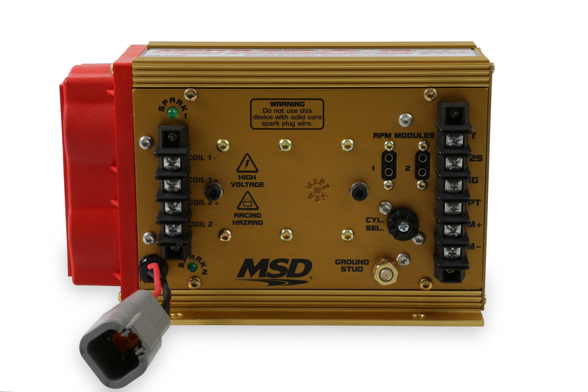 MSD 8-Plus Ignition Control If Your Running Alcohol And High Compression And/Or A Turbo/Blower This One Can Ignite It All MSD Ignition