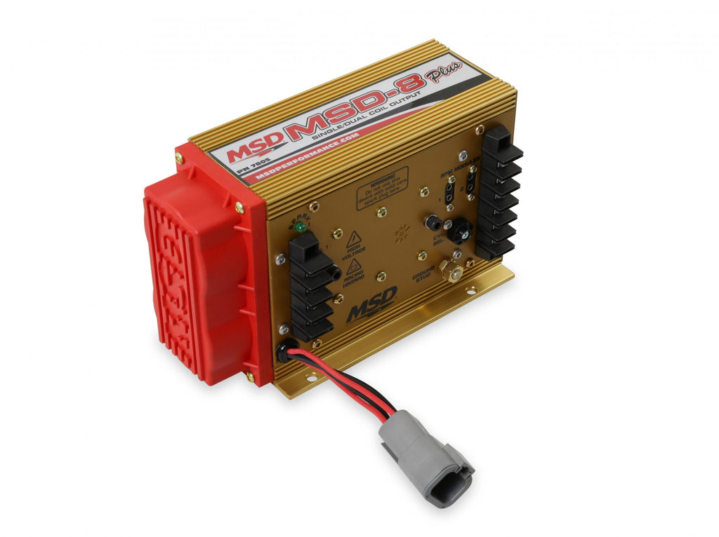 MSD 8-Plus Ignition Control If Your Running Alcohol And High Compression And/Or A Turbo/Blower This One Can Ignite It All MSD Ignition