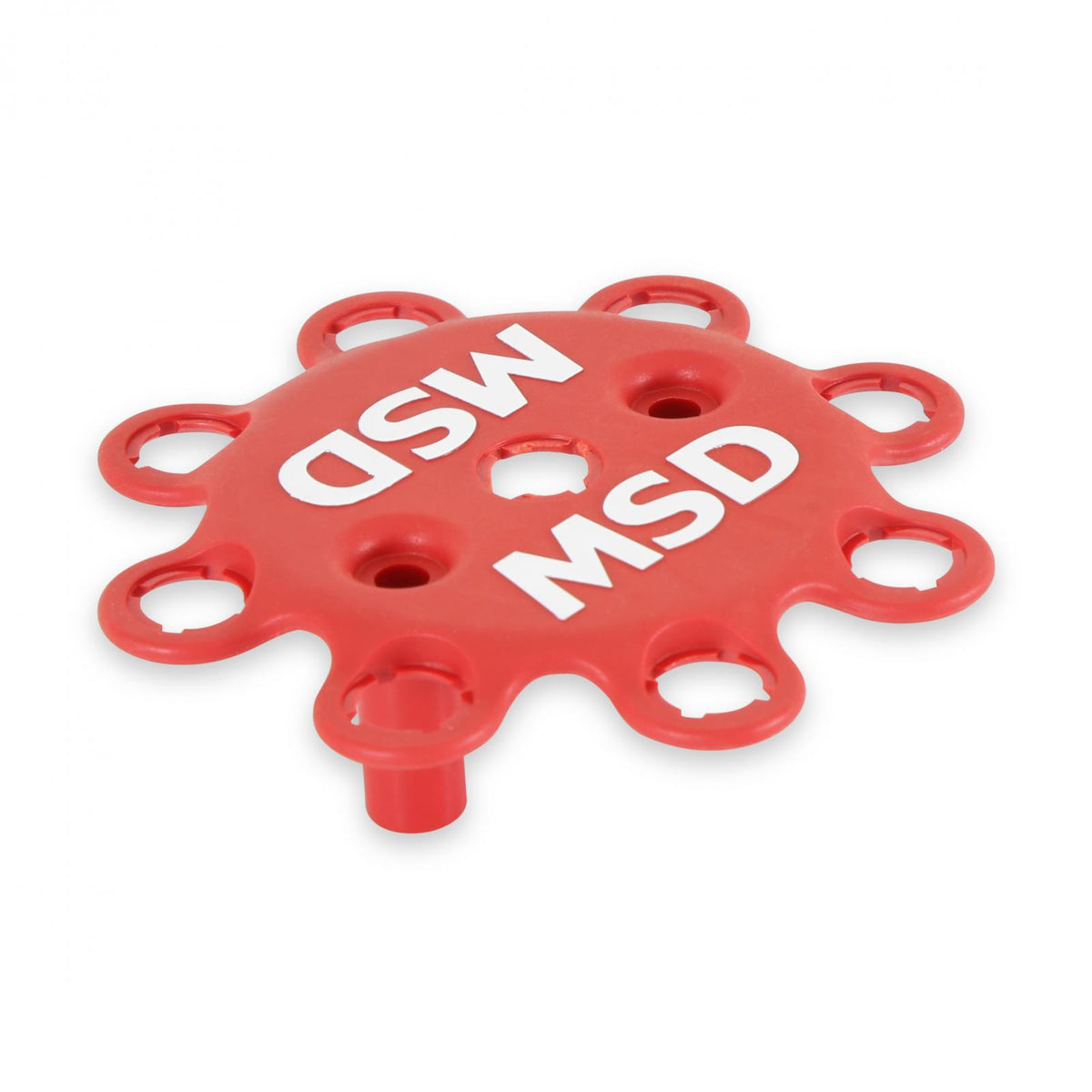 Replacement Cap And Rotor For Pro Mag, Red Replacement Pro Cap 3 Terminal To Terminal Diameter MSD Ignition