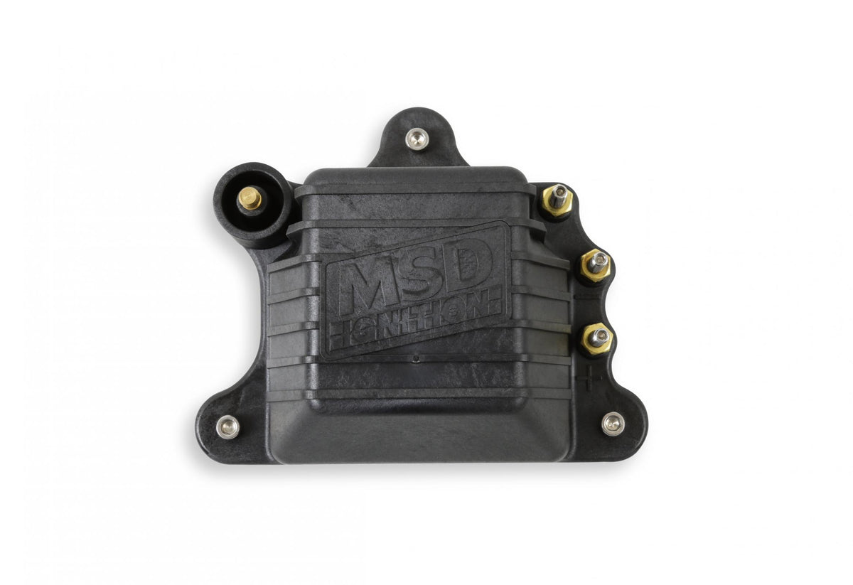 MSD Igniton Coil Pro Mag 44 Amp Black Use With MSD Pro-Mag Generator MSD Ignition