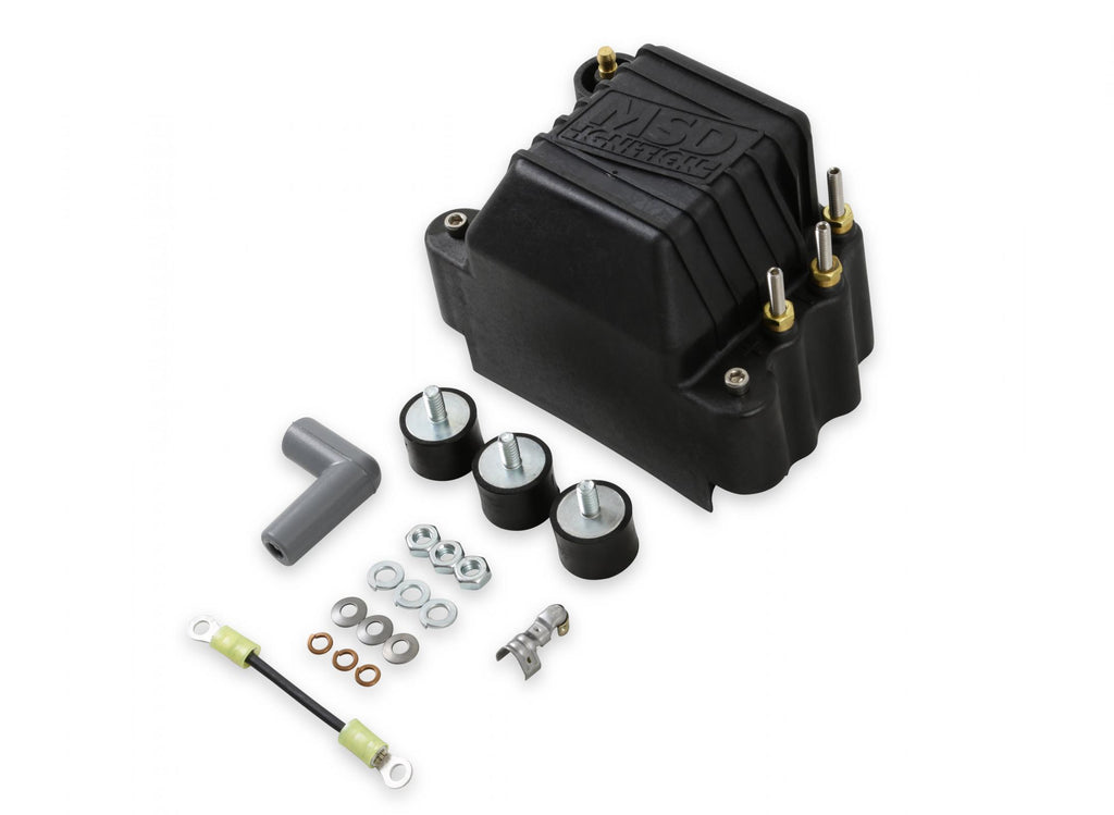MSD Igniton Coil Pro Mag 44 Amp Black Use With MSD Pro-Mag Generator MSD Ignition