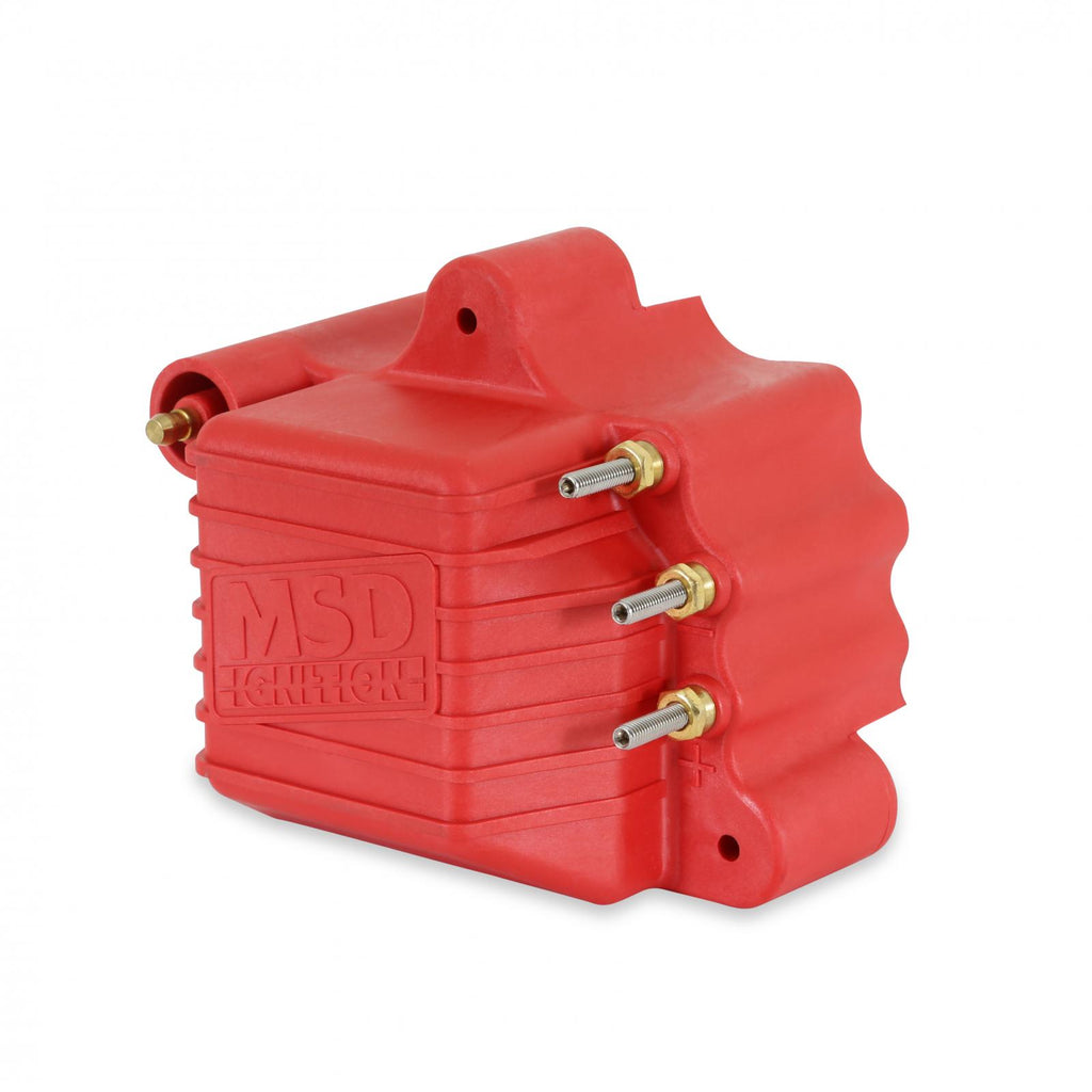 MSD Igniton Coil Pro Mag 44 Amp Red Use With MSD Pro-Mag Generator MSD Ignition