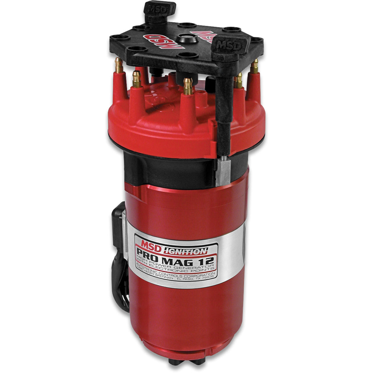 Pro Mag 20 Amp Generator, Cw Rotation, Band Clamp The 20 Amp Generator Is A Favorite In Alcohol Slurping Engines Such Sportsman Dragsters And Quick-8 Racers MSD Ignition