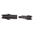 MSD Weathertight Connector 1-Pin Qty 1 Self-Lubricating Silicone Seals For Protection Against Water, Dust, Oil, And Other Engine Compartment Fluids MSD Ignition