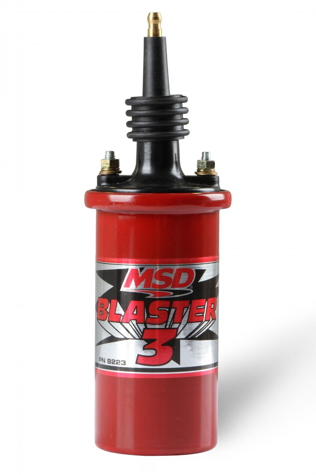 MSD Ignition Coil Blaster 3 Extra-Tall Tower Universal Use With MSD Ignition Box 90 Degree Terminal And Boot Included MSD Ignition