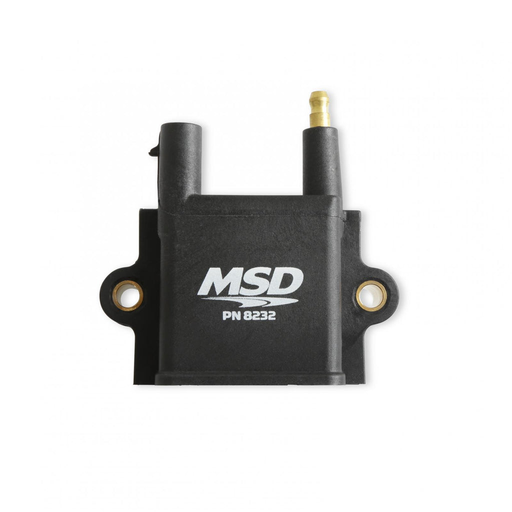 MSD Ignition Coil (Single Tower) Cpc Ignition Control Black Individual The Coils Low Resistance And Quick Rise Time Make It Ideal For High Revving, Multi-Coil Performance Systems MSD Ignition