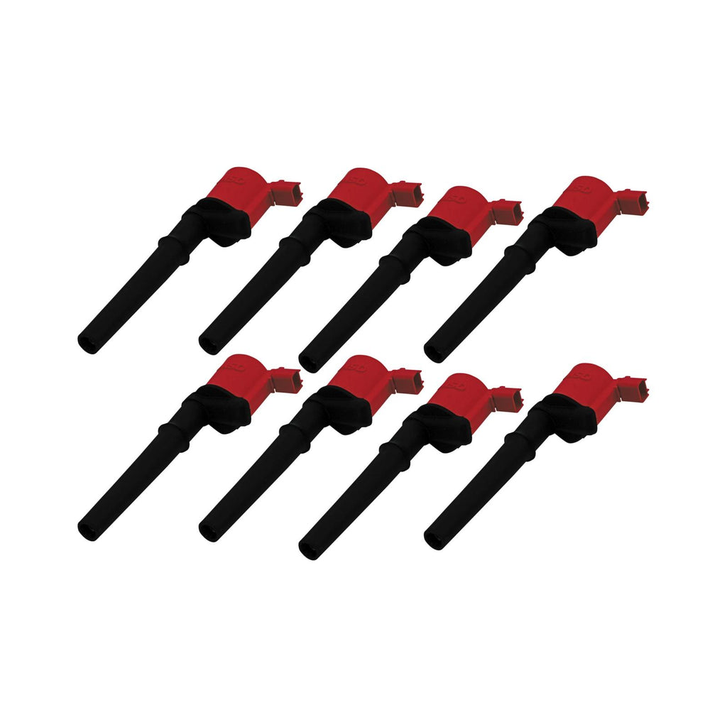 MSD Ignition Coil Blaster Ford 4-Valve V8 Red 8-Pack 1999-2014 Ford 4.6L/5.4L 4-Valve MSD Ignition