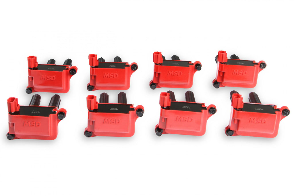 MSD Blaster Ignition Coil Gen Iii Hemi 05-24 8-Pack 5.7/6.1/6.2/6.4 2005-2024 Hemi 5.7L/6.1L/6.2L/6.4L MSD Ignition