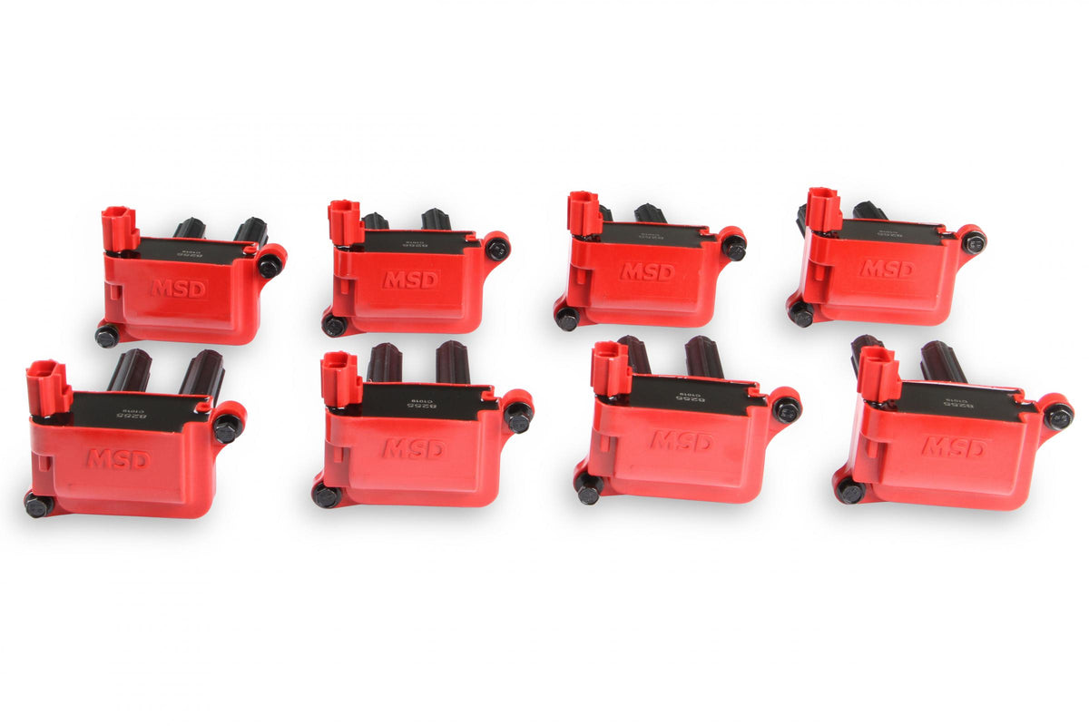 MSD Blaster Ignition Coil Gen Iii Hemi 05-24 8-Pack 5.7/6.1/6.2/6.4 2005-2024 Hemi 5.7L/6.1L/6.2L/6.4L MSD Ignition