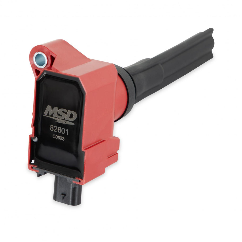 MSD Ignition Coil Ford Ecoboost 2.7L / 3.0L V6 Red 2018-2024 Ford Ecoboost 2.7L / 3.0L V6 MSD Ignition