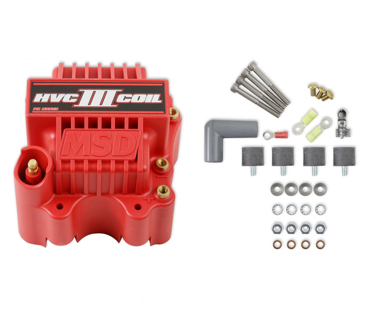 MSD Ignition Coil Hvc-3 Series Use With MSD Power Grid 600 Single Channel Pn 8001 MSD Ignition