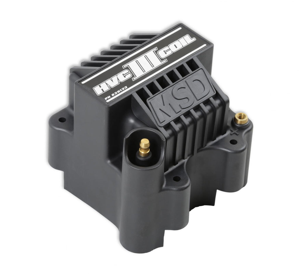 MSD Ignition Coil Hvc-3 Series Use With MSD Power Grid 600 Single Channel Pn 8001 MSD Ignition