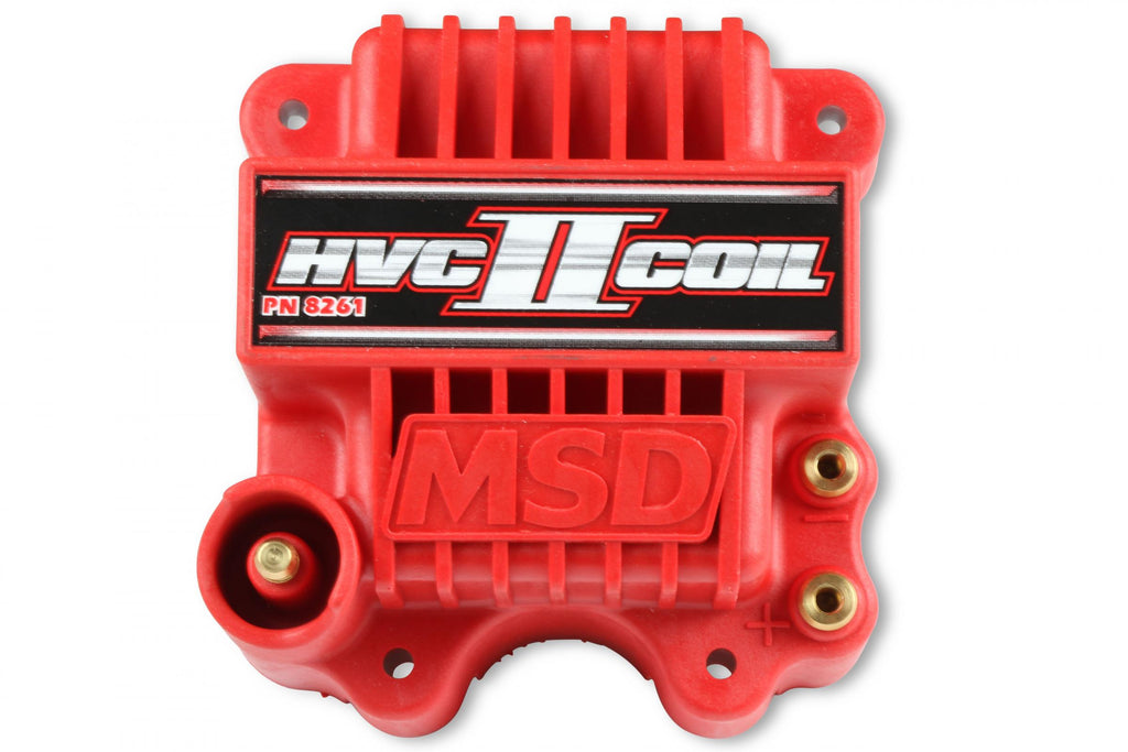 MSD Ignition Coil Hvc-2 Series Red Universal Use With MSD 7 Or 8 Series Ignition Control MSD Ignition