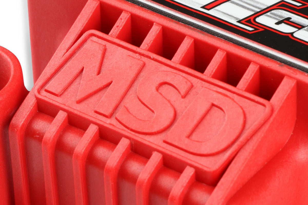 MSD Ignition Coil Hvc-2 Series Red Universal Use With MSD 7 Or 8 Series Ignition Control MSD Ignition