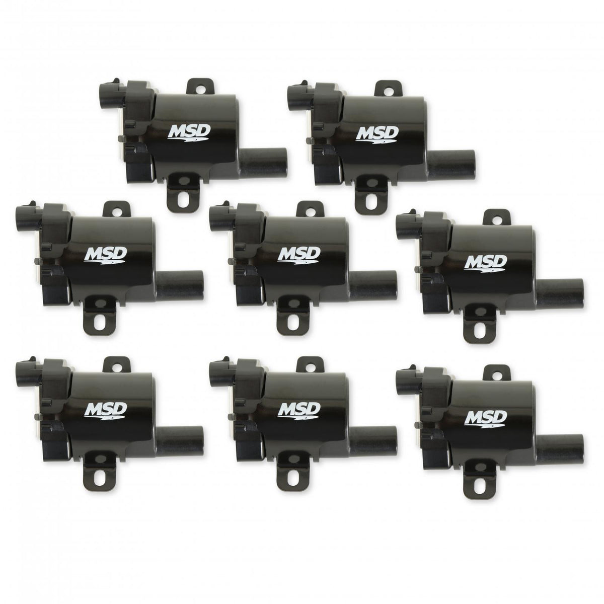 MSD Ignition Coil Blaster Series L-Series Truck Engine Black 8-Pack 1999-2007 GM L-Series Truck Engines 10457730/19005218 Replacement Heat Sink MSD Ignition